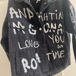 Exclusive Statement Denim Jeans Jacket by Ukrainian Designer